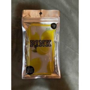NIP VS PINK Lemon Bling iPhone X/XS Case